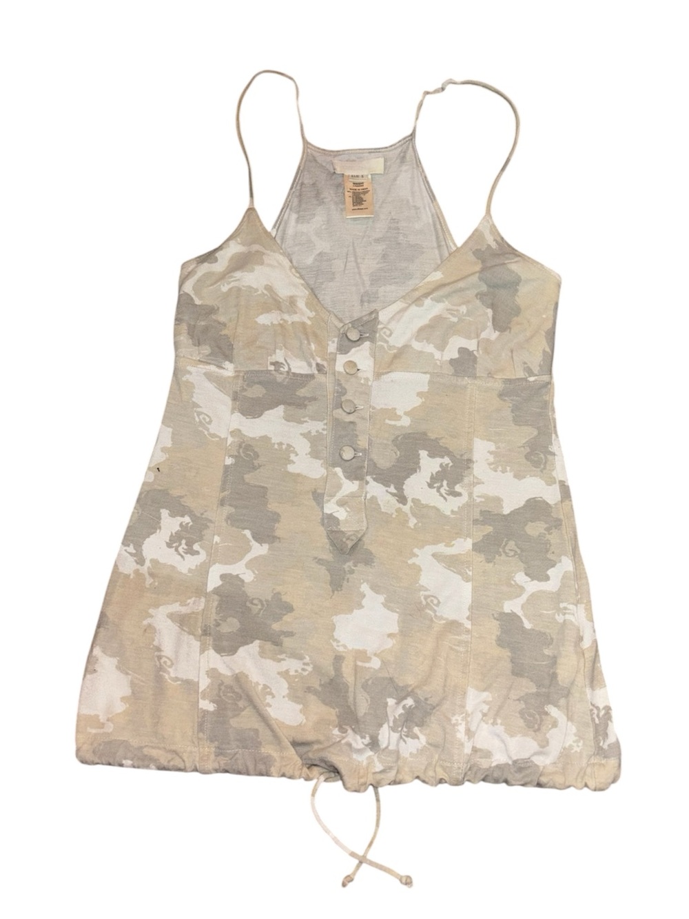 Vintage Diesel Cream Print Cami